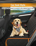 Dog Seat Cover for Car Back Seat