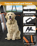 Dog Seat Cover for Car Back Seat